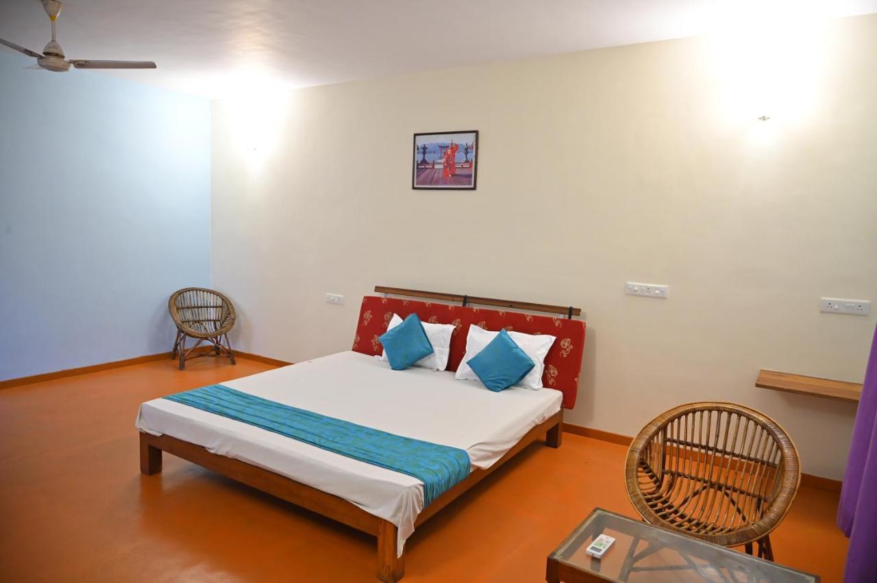 Les Boganveillea Heritage Guest House Auroville Esterno foto